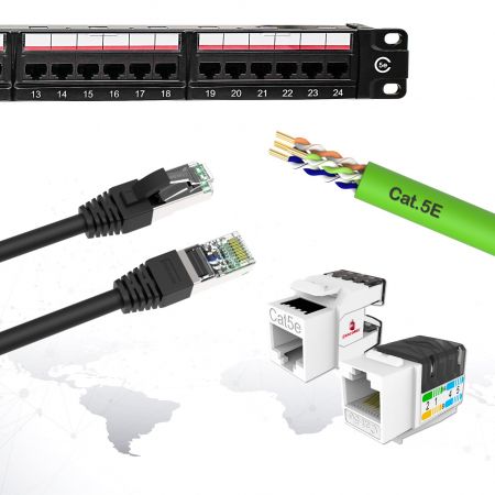 Cat.5E Structured Cabling - Cat5E Structured Cabling Channel Link Cat.5E